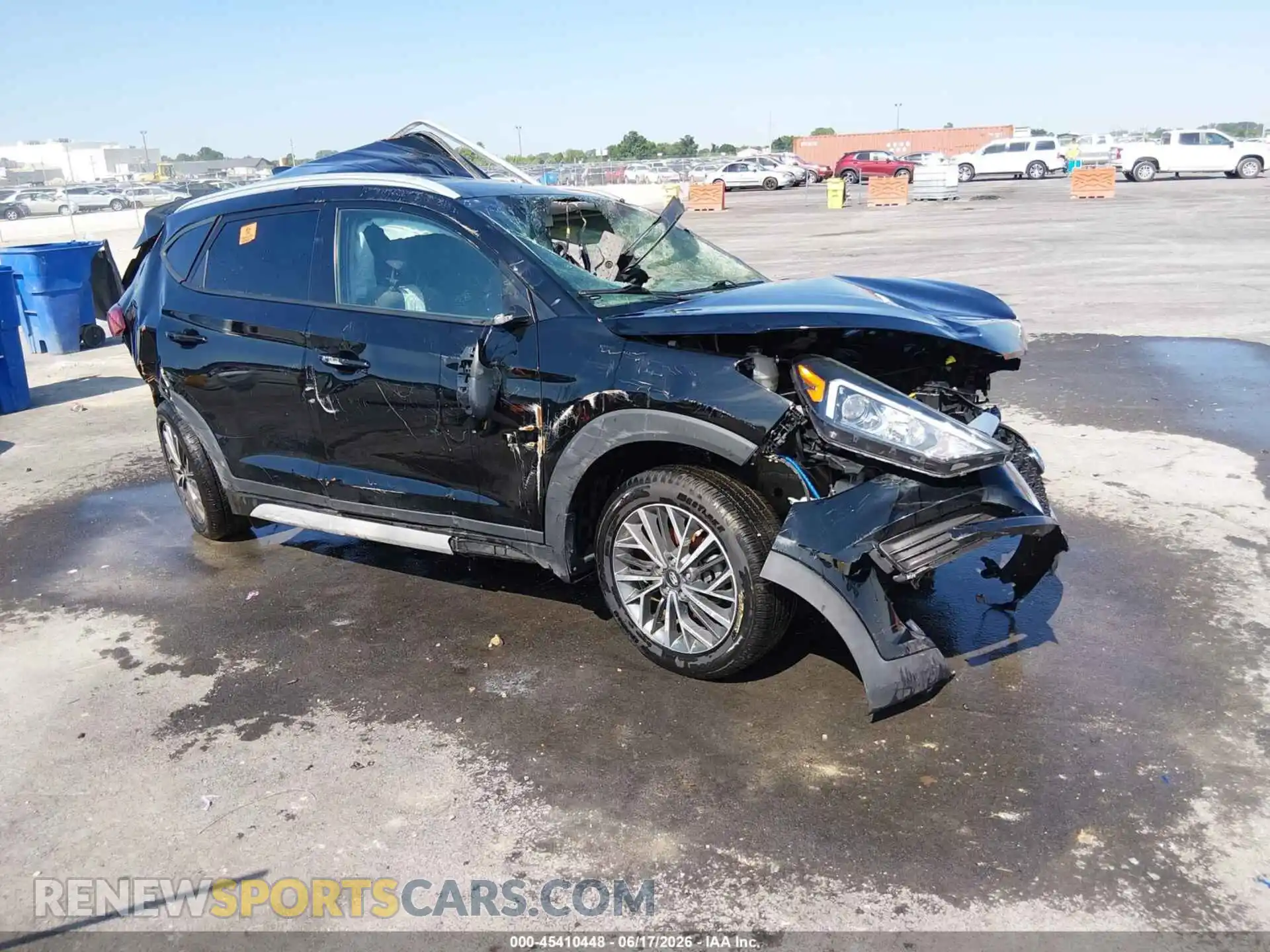1 Photograph of a damaged car KM8J3CALXMU314092 HYUNDAI TUCSON 2021