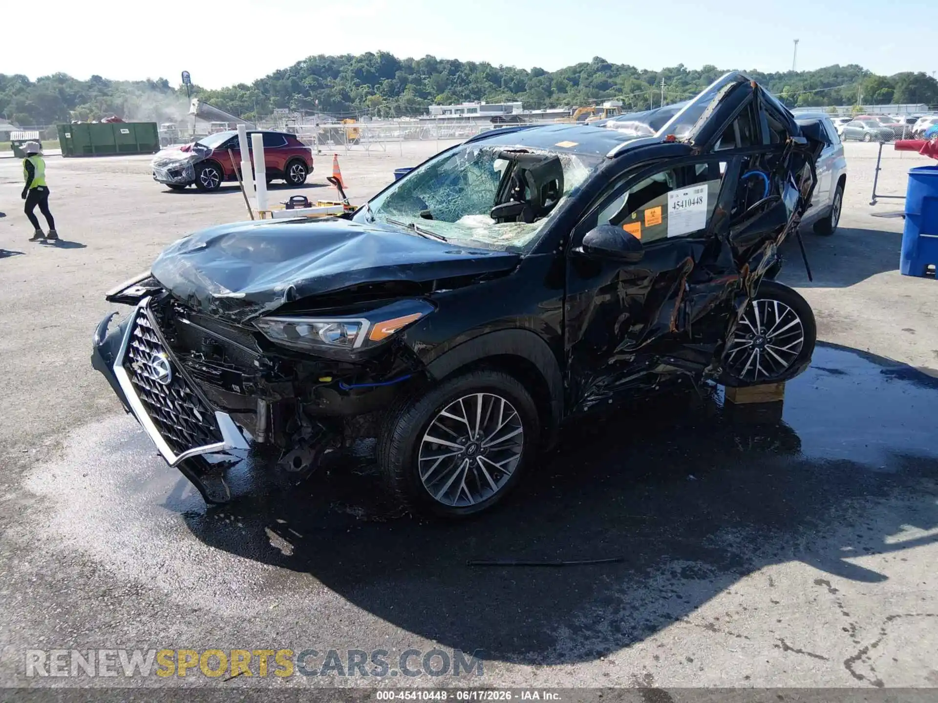 2 Photograph of a damaged car KM8J3CALXMU314092 HYUNDAI TUCSON 2021
