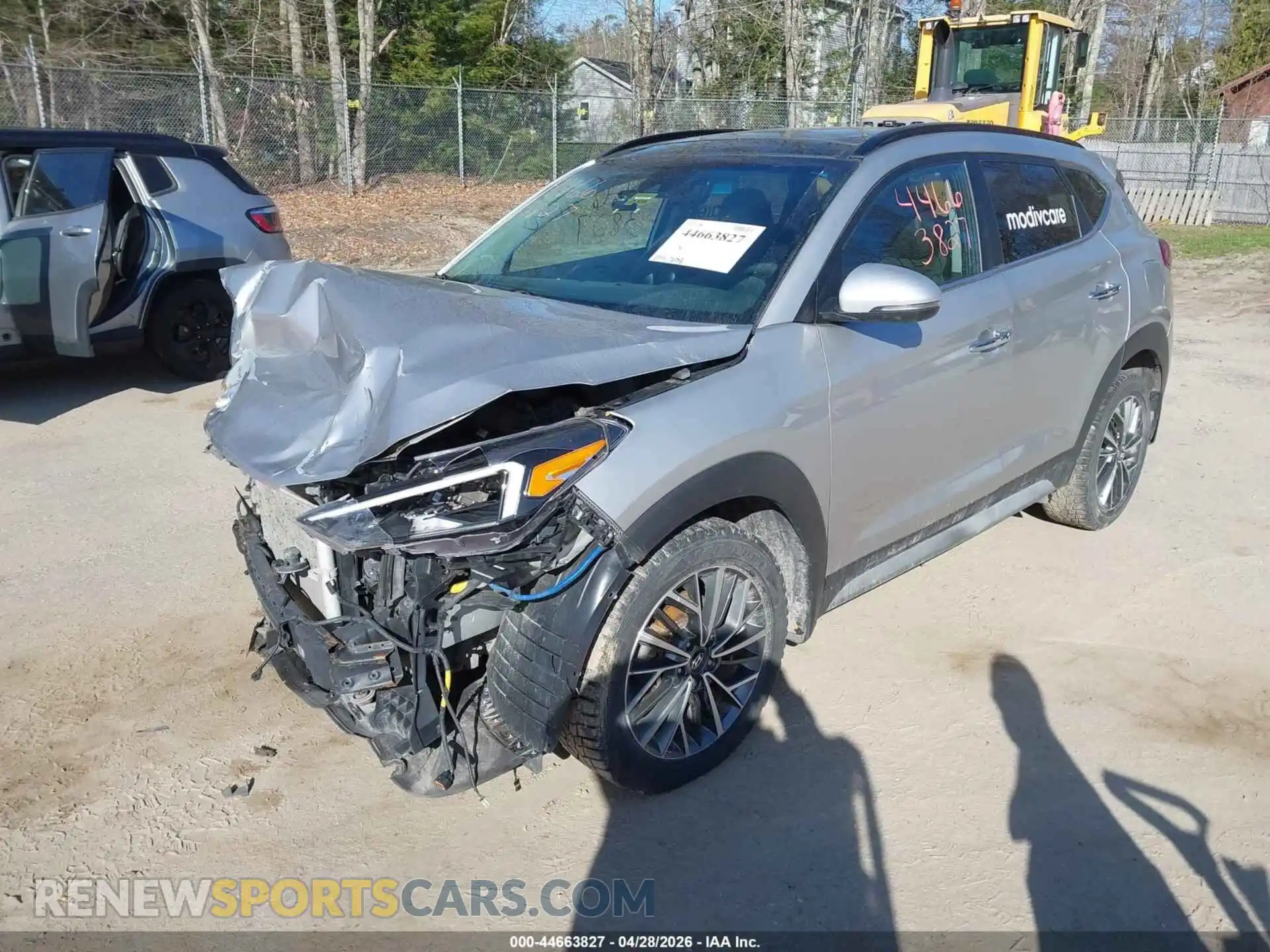 2 Photograph of a damaged car KM8J3CALXMU315694 HYUNDAI TUCSON 2021