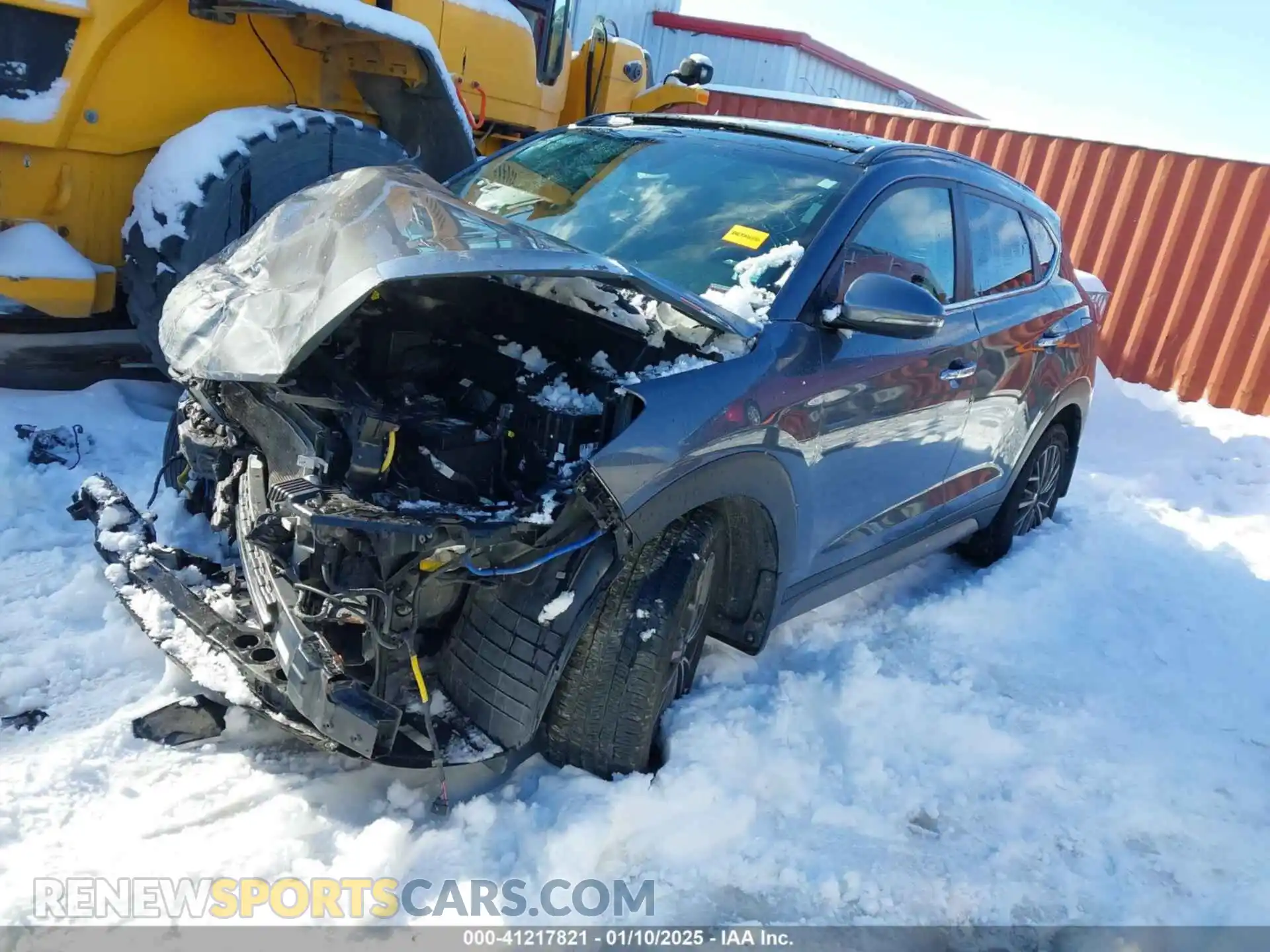 2 Photograph of a damaged car KM8J3CALXMU339722 HYUNDAI TUCSON 2021