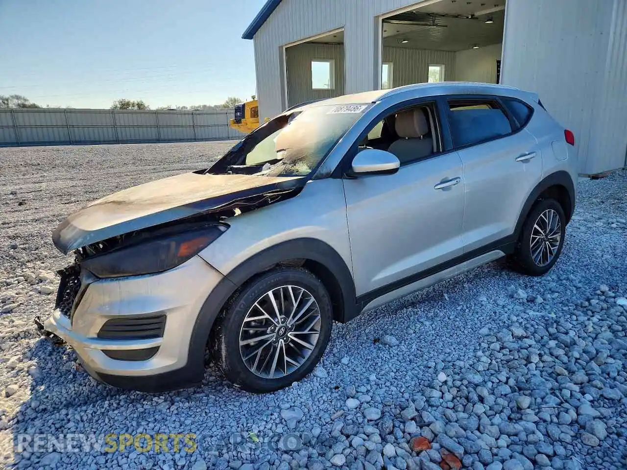 1 Photograph of a damaged car KM8J3CALXMU347108 HYUNDAI TUCSON 2021