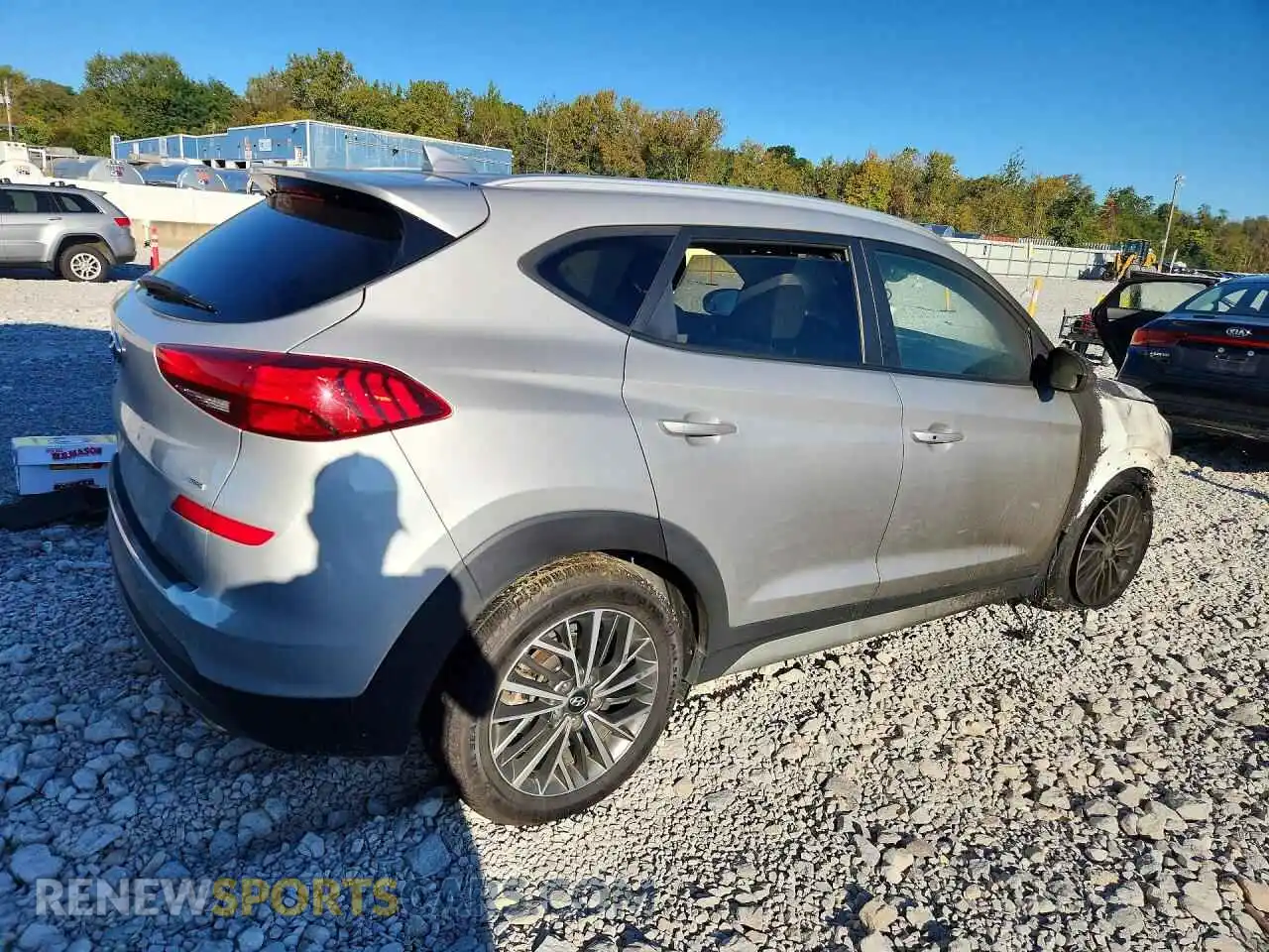 3 Photograph of a damaged car KM8J3CALXMU347108 HYUNDAI TUCSON 2021
