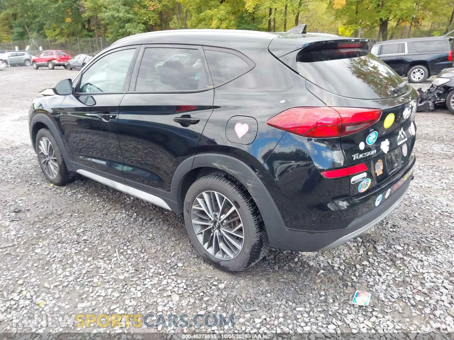 3 Фотография поврежденного автомобиля KM8J3CALXMU372235 HYUNDAI TUCSON 2021