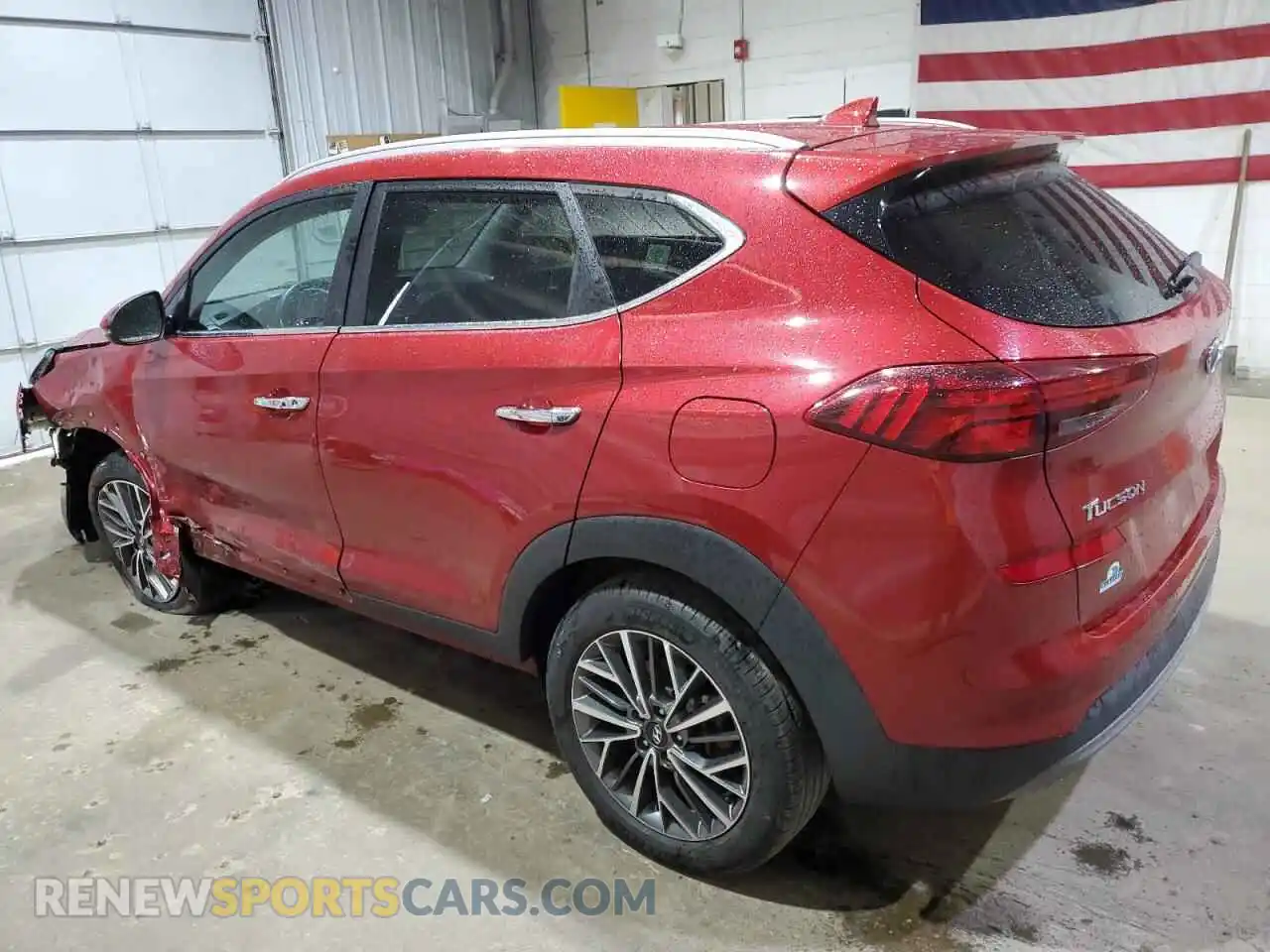 2 Photograph of a damaged car KM8J3CALXMU384112 HYUNDAI TUCSON 2021