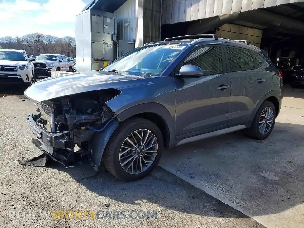 1 Photograph of a damaged car KM8J3CALXMU398270 HYUNDAI TUCSON 2021