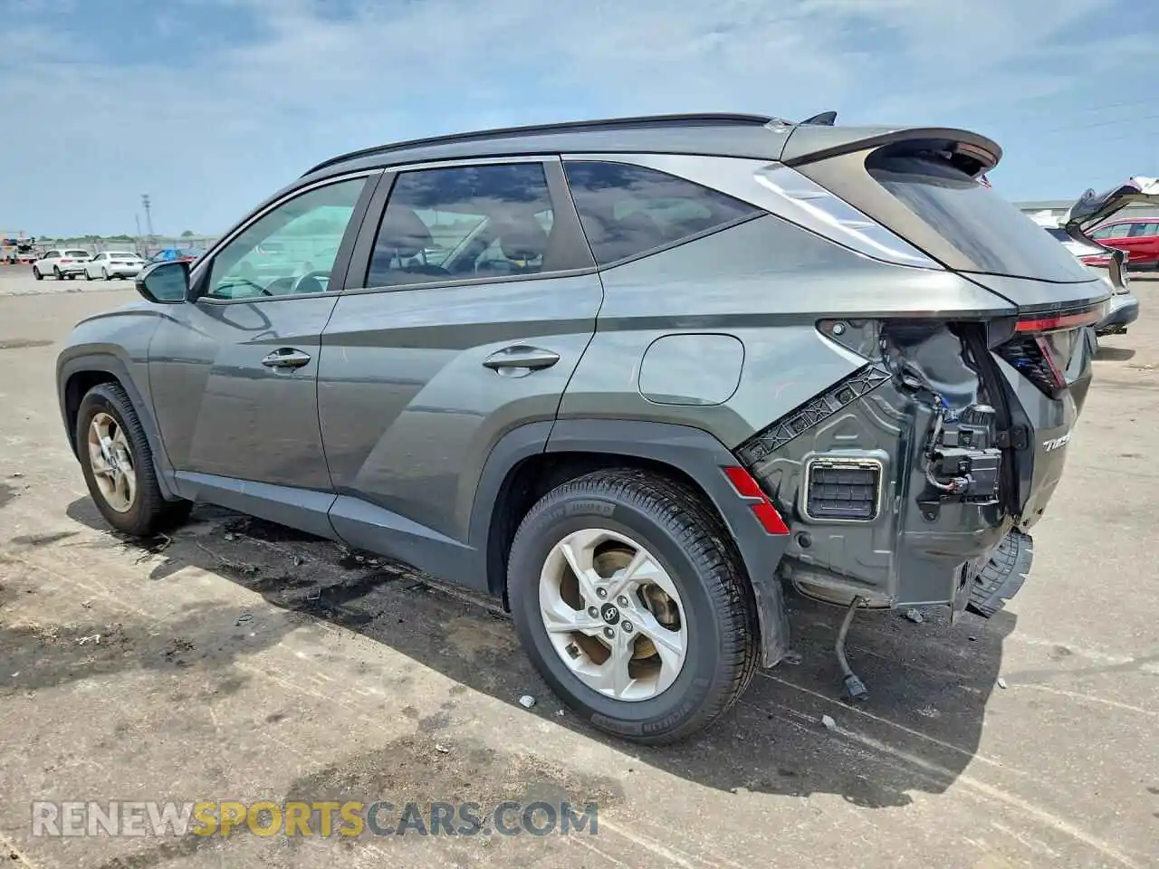 2 Фотография поврежденного автомобиля 5NMJB3AE3NH111403 HYUNDAI TUCSON 2022