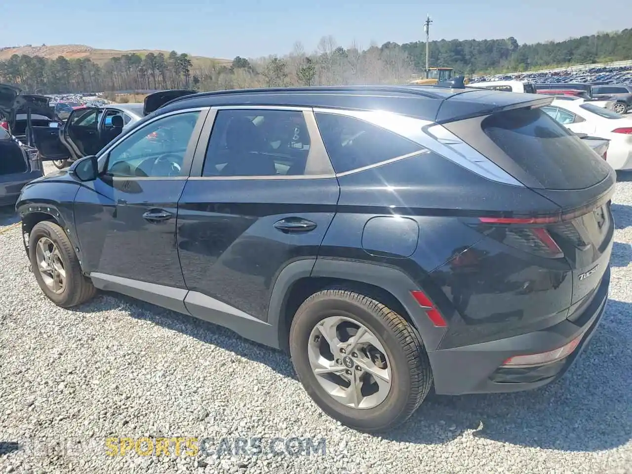 2 Photograph of a damaged car 5NMJB3AE5NH005132 HYUNDAI TUCSON 2022