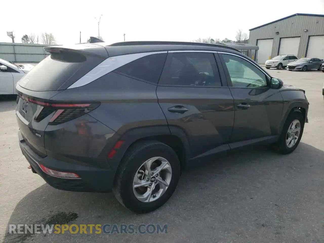 3 Photograph of a damaged car 5NMJBCAE2NH134400 HYUNDAI TUCSON 2022