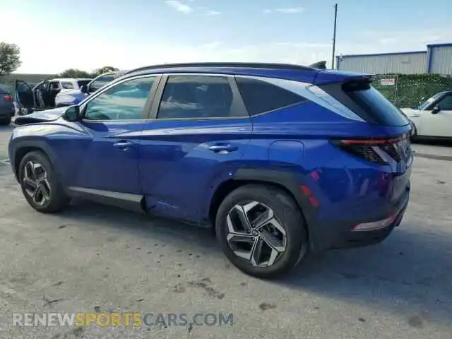 2 Photograph of a damaged car 5NMJC3AE2NH068041 HYUNDAI TUCSON 2022