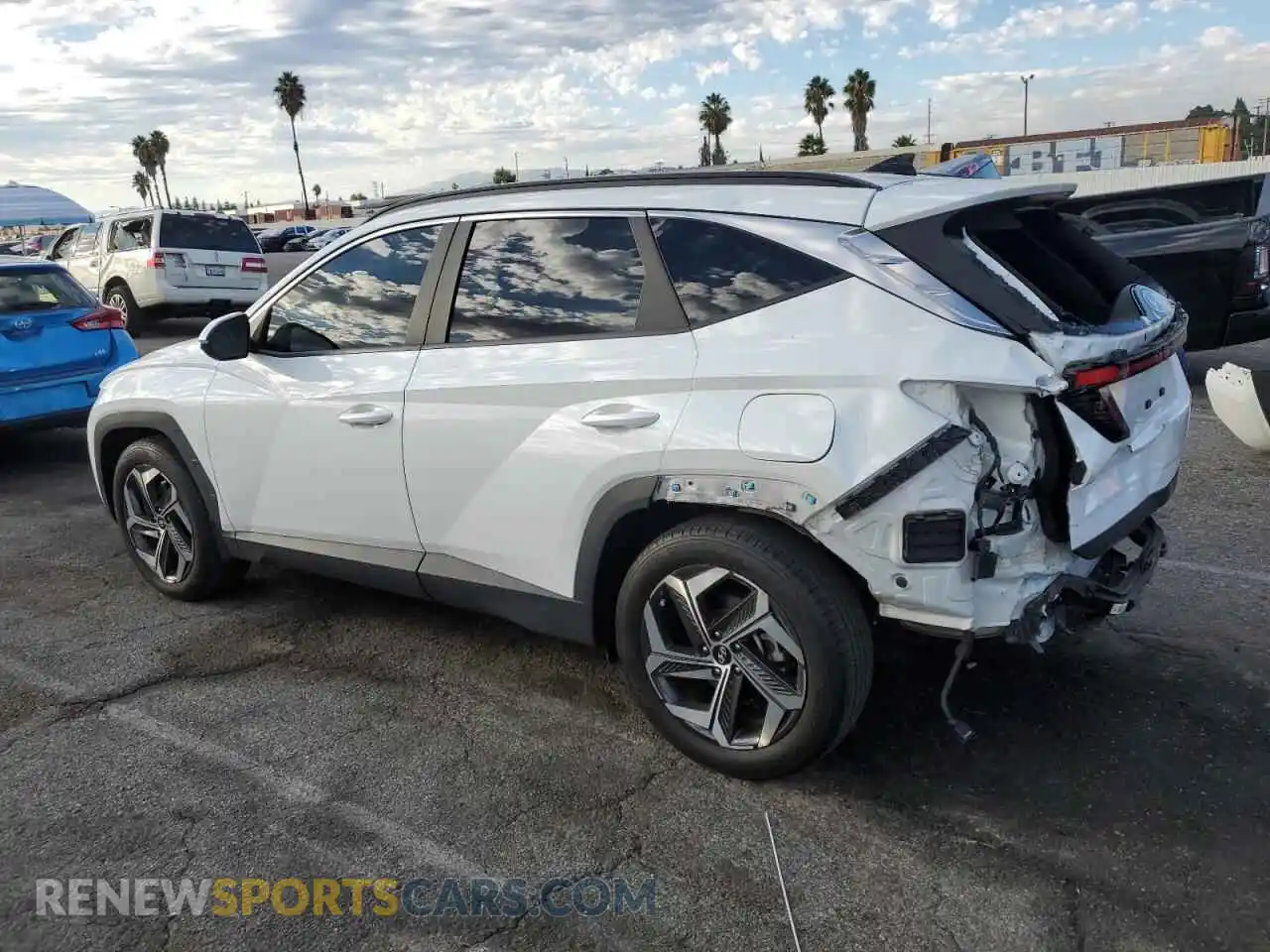 2 Фотография поврежденного автомобиля 5NMJC3AE3NH047151 HYUNDAI TUCSON 2022