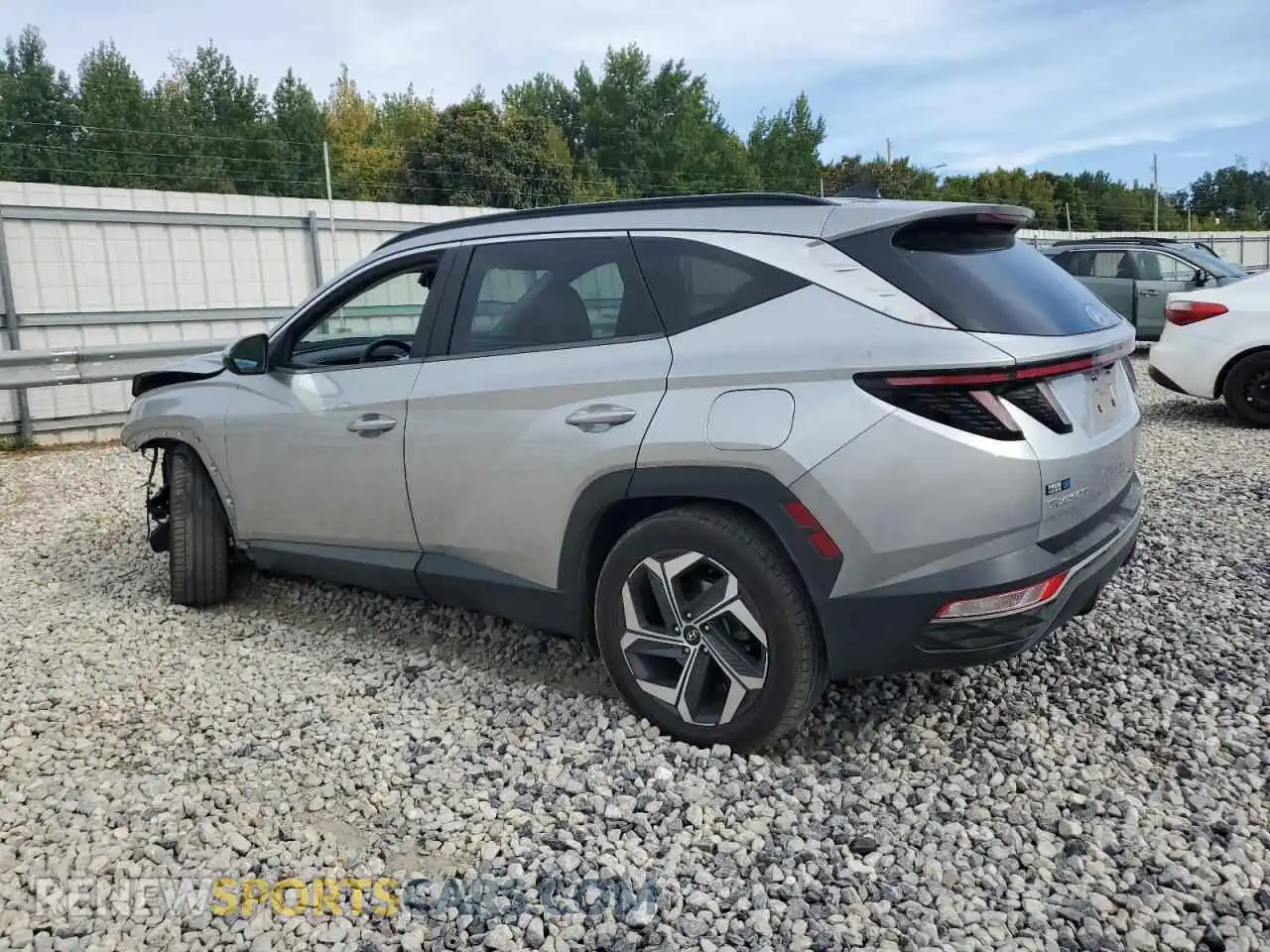 2 Photograph of a damaged car 5NMJC3AE4NH009816 HYUNDAI TUCSON 2022