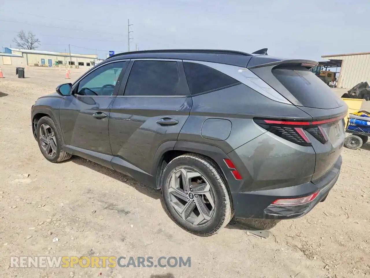 2 Photograph of a damaged car 5NMJC3AE6NH090804 HYUNDAI TUCSON 2022