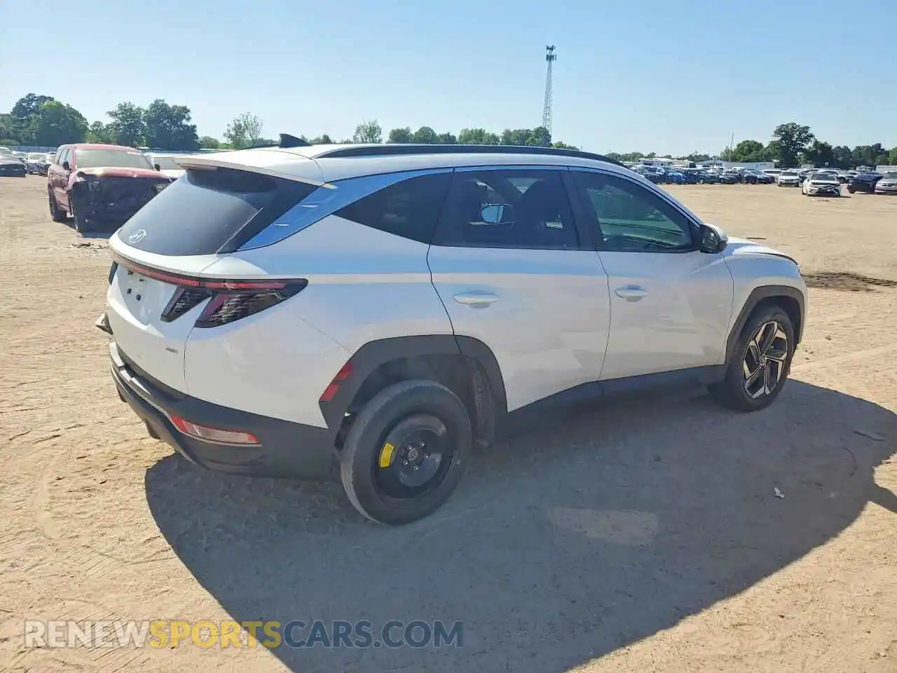 3 fotografías del automóvil dañado 5NMJCCAE5NH017780 HYUNDAI TUCSON 2022