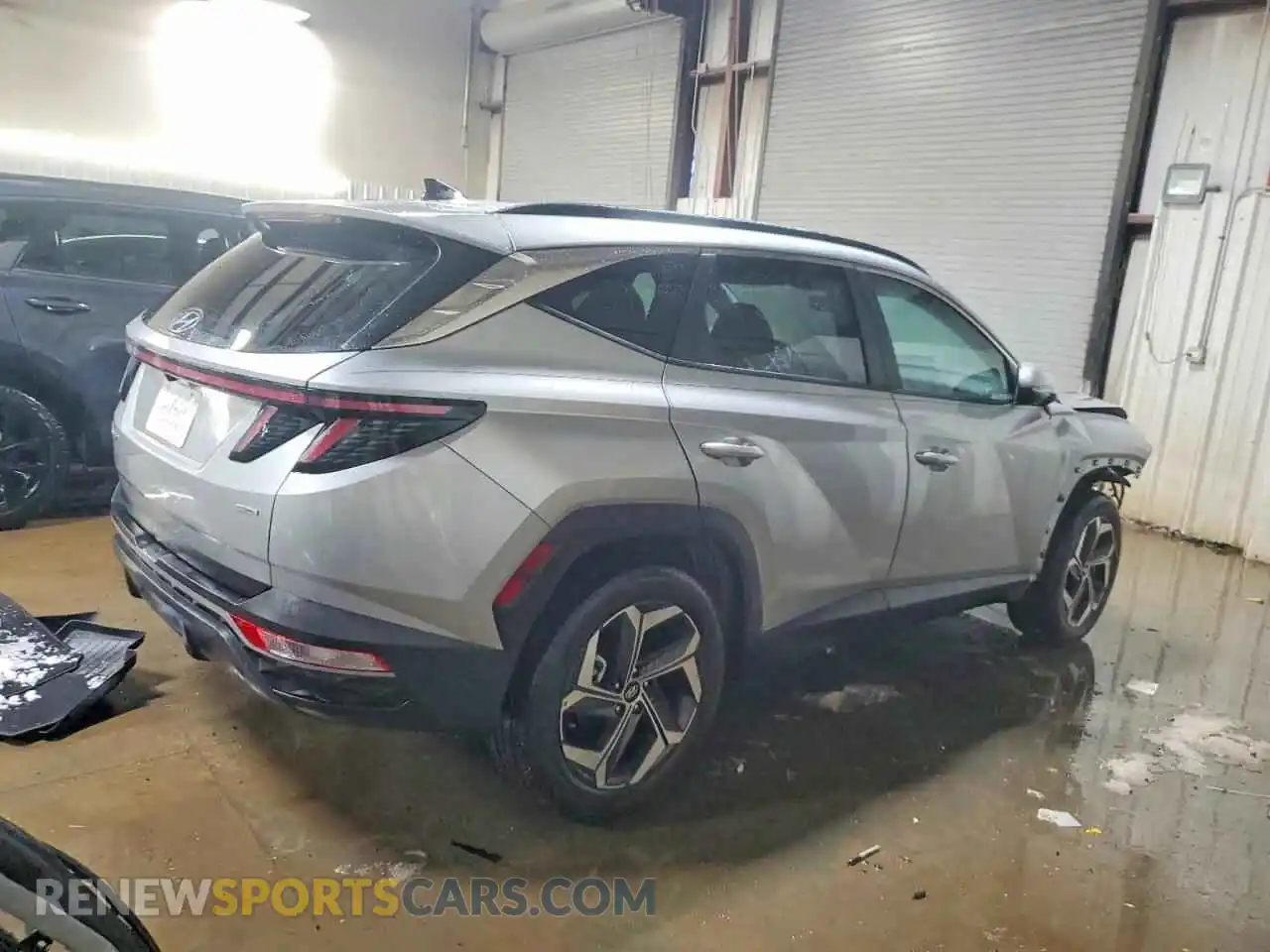 3 Photograph of a damaged car 5NMJCCAE5NH156274 HYUNDAI TUCSON 2022