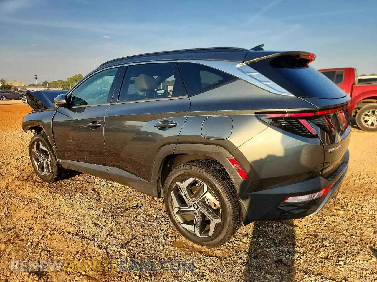 2 Photograph of a damaged car 5NMJECAE6NH044013 HYUNDAI TUCSON 2022