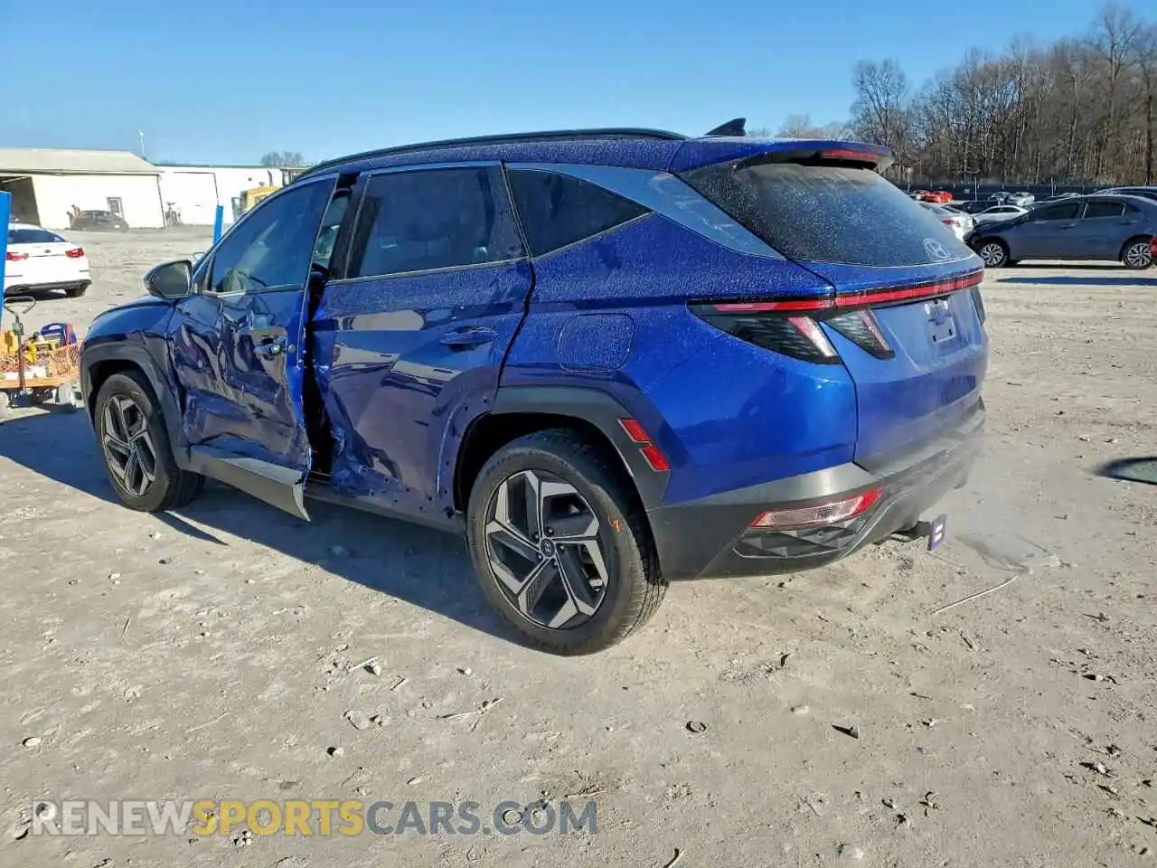 2 Photograph of a damaged car 5NMJECAE7NH004720 HYUNDAI TUCSON 2022