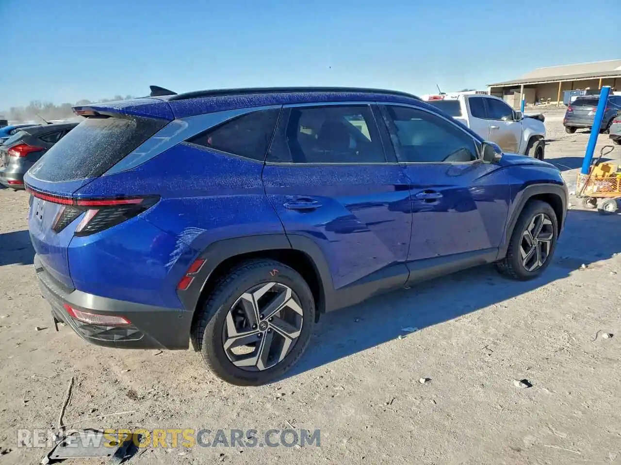 3 Photograph of a damaged car 5NMJECAE7NH004720 HYUNDAI TUCSON 2022