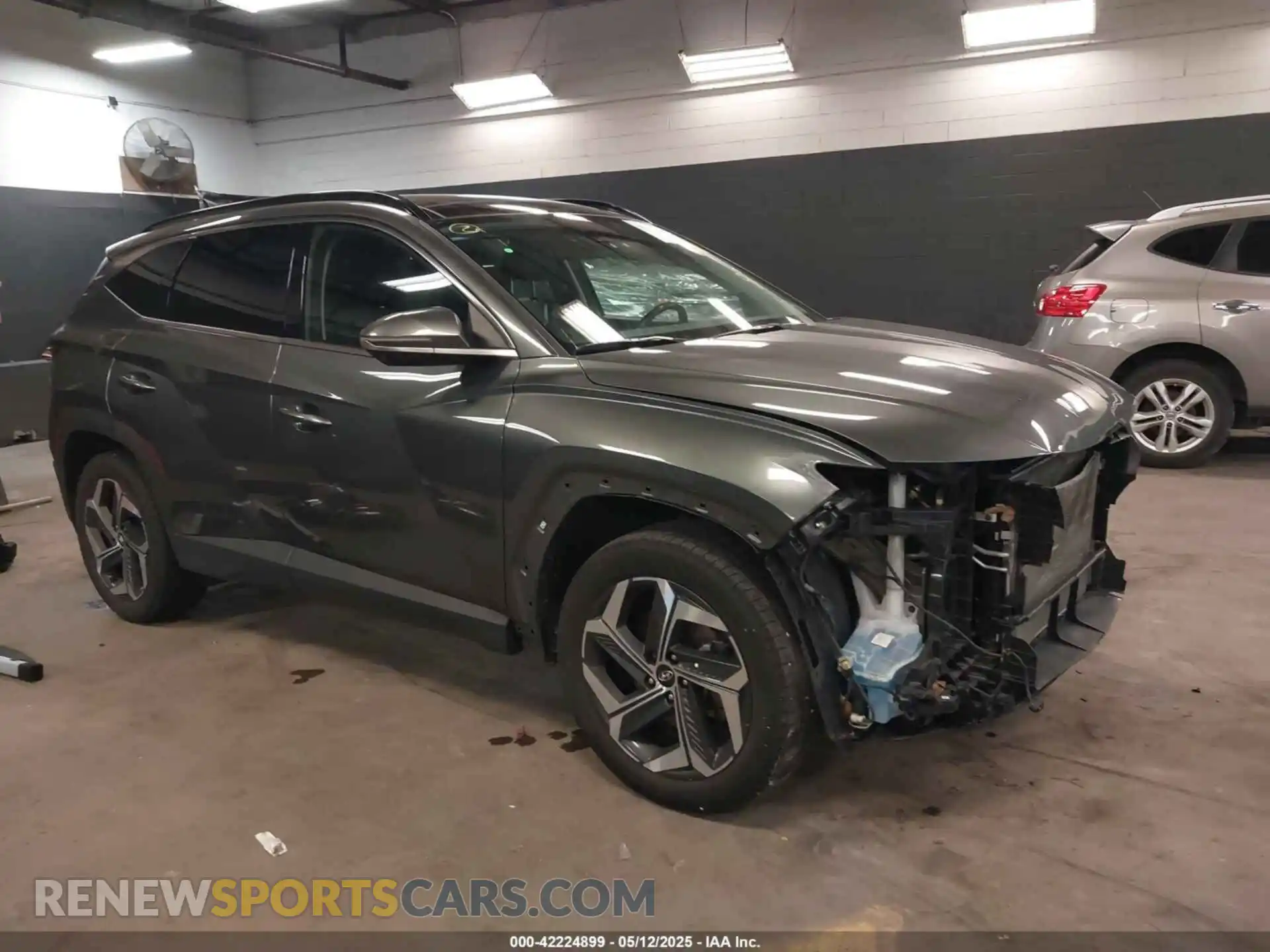 1 Photograph of a damaged car 5NMJECAE7NH075495 HYUNDAI TUCSON 2022