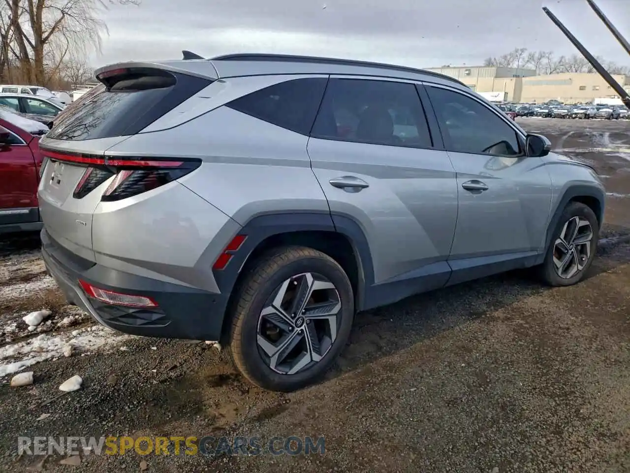 3 Photograph of a damaged car 5NMJECAE8NH138295 HYUNDAI TUCSON 2022