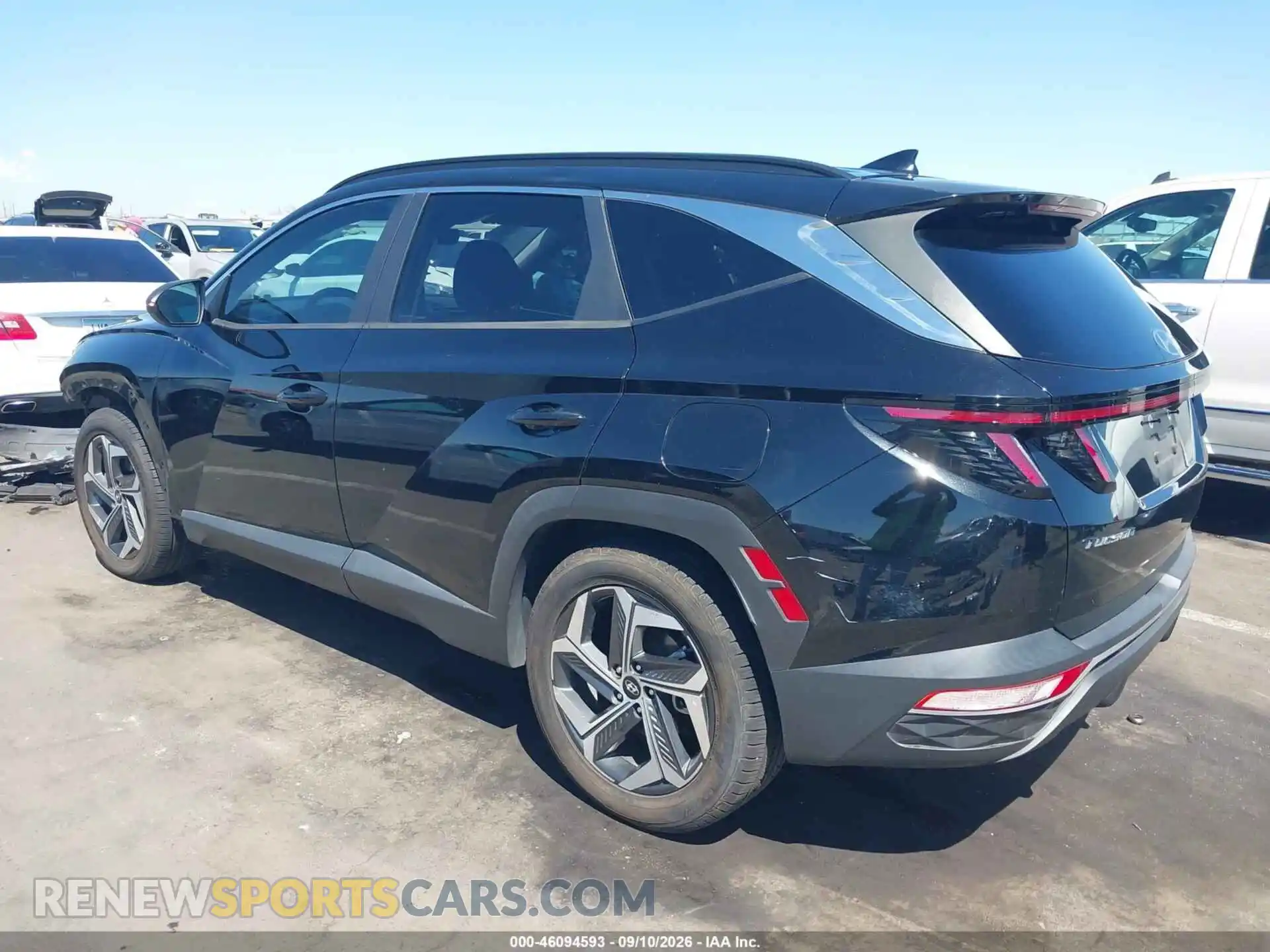 3 fotografías del automóvil dañado 5NMJF3AE5NH007340 HYUNDAI TUCSON 2022