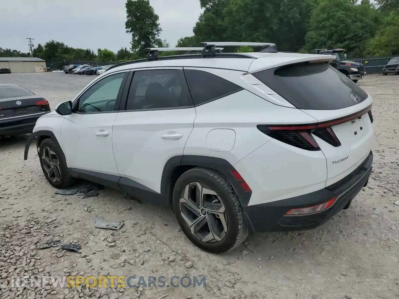 2 Photograph of a damaged car 5NMJF3AE8NH060209 HYUNDAI TUCSON 2022