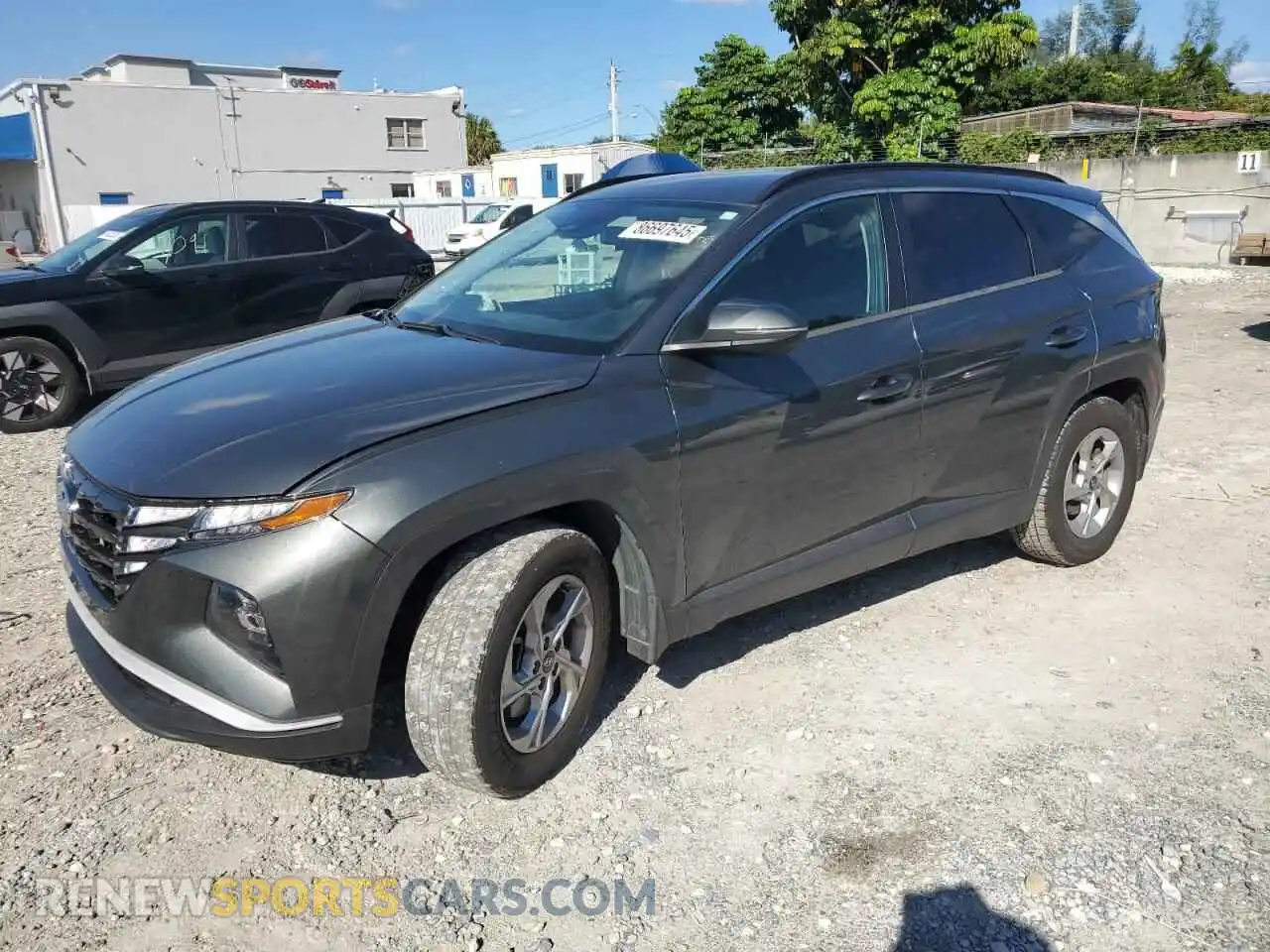 1 Photograph of a damaged car KM8JB3AE2NU076034 HYUNDAI TUCSON 2022