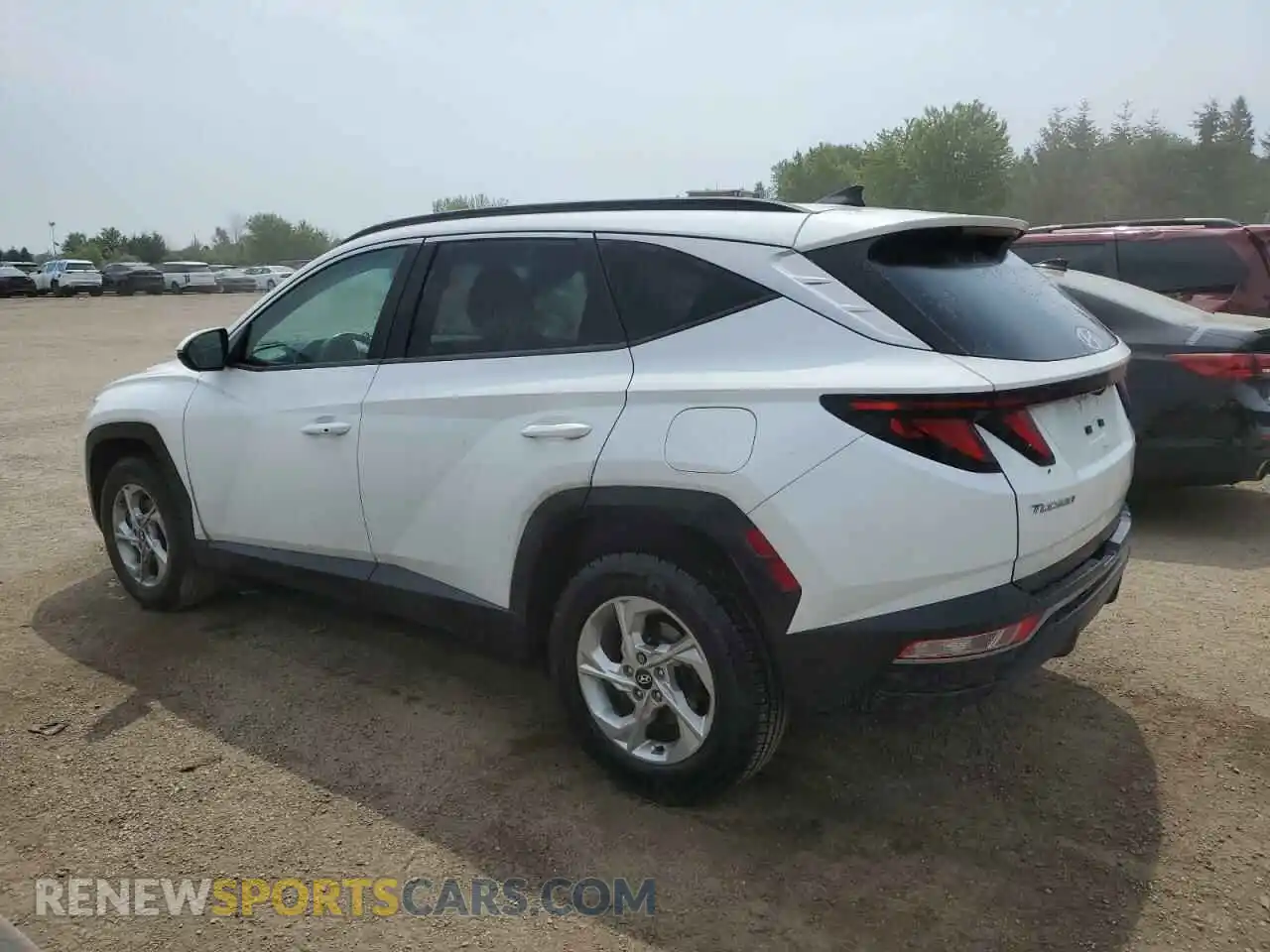 2 Photograph of a damaged car KM8JBCAE0NU072113 HYUNDAI TUCSON 2022