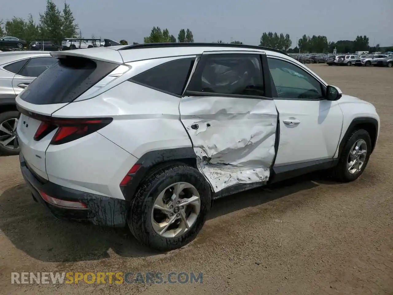 3 Photograph of a damaged car KM8JBCAE0NU072113 HYUNDAI TUCSON 2022
