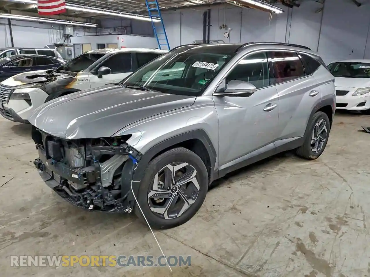 1 Фотография поврежденного автомобиля KM8JECA18NU065415 HYUNDAI TUCSON 2022