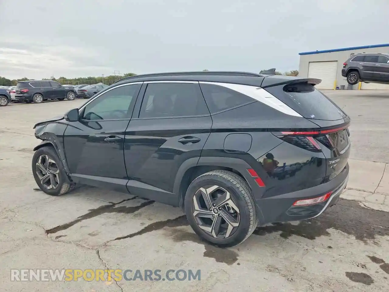 2 Photograph of a damaged car KM8JECA18NU072672 HYUNDAI TUCSON 2022