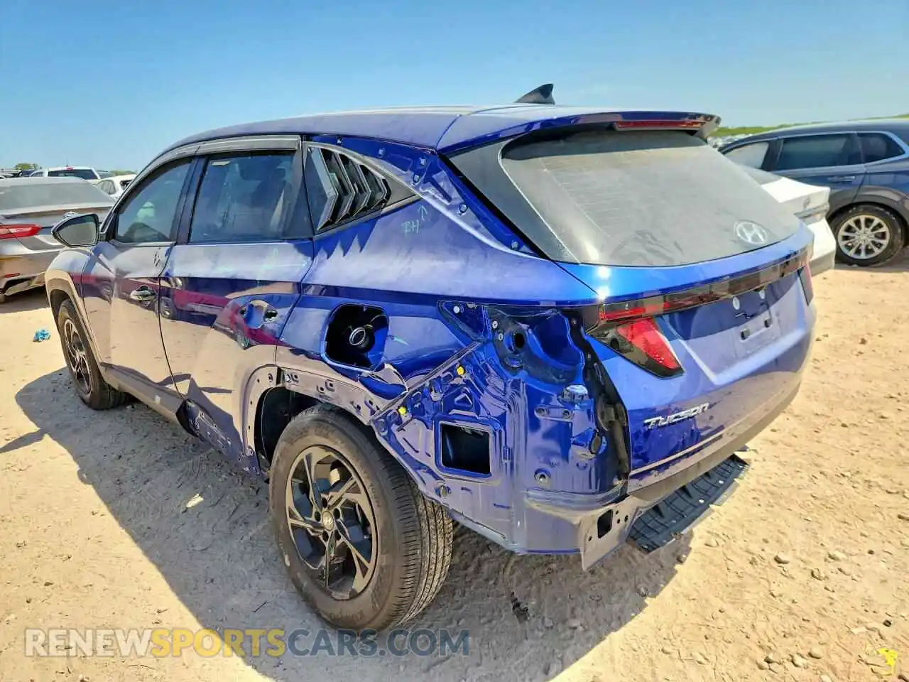 2 Photograph of a damaged car 5NMJA3AE5PH229233 HYUNDAI TUCSON 2023
