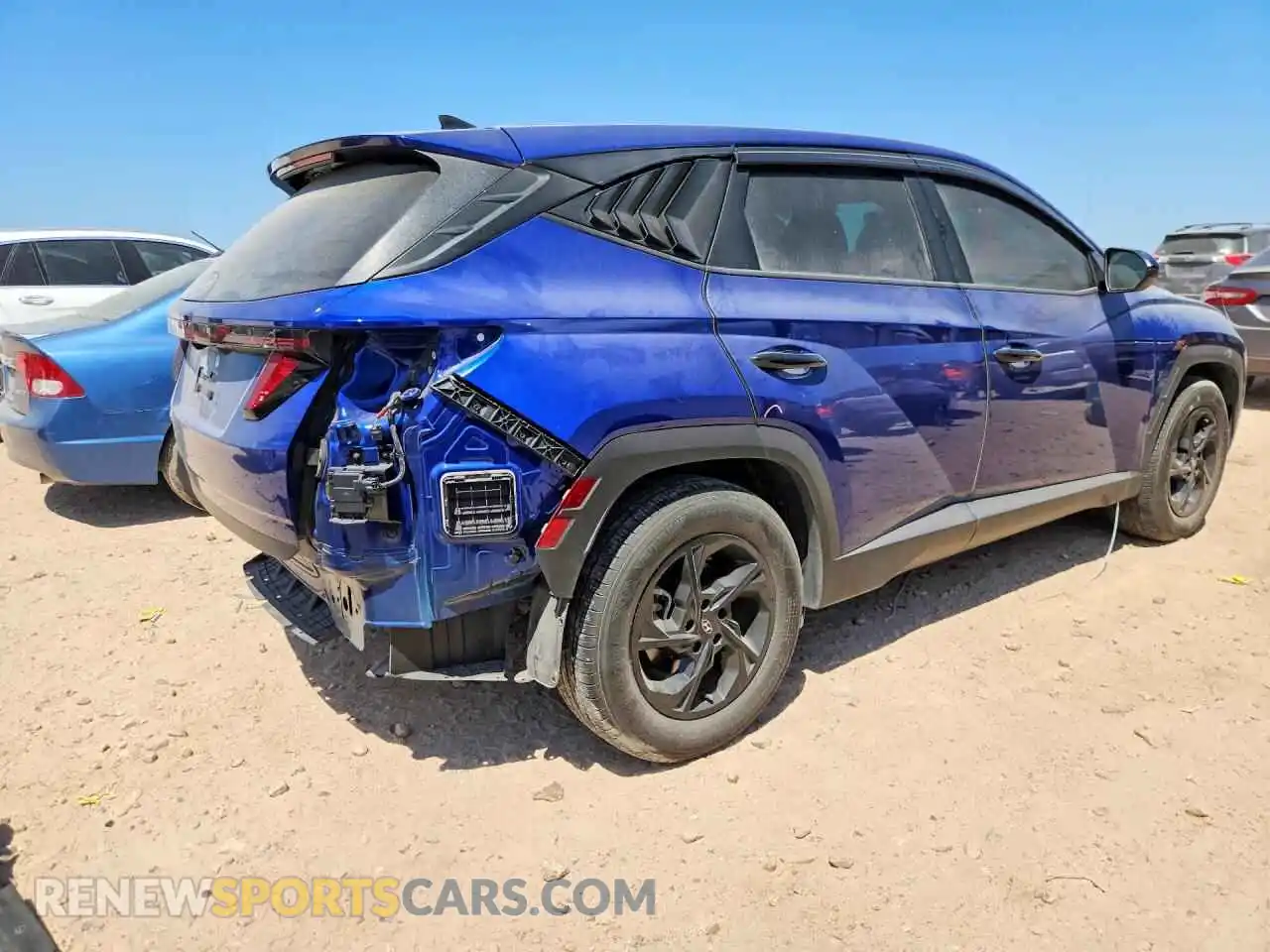 3 Photograph of a damaged car 5NMJA3AE5PH229233 HYUNDAI TUCSON 2023