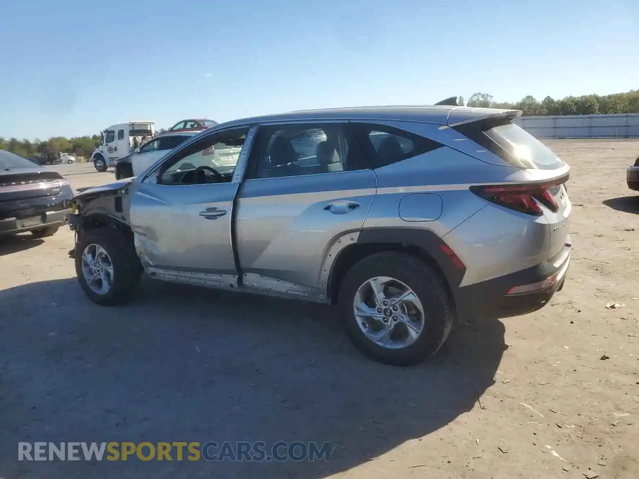2 Photograph of a damaged car 5NMJACAEXPH267301 HYUNDAI TUCSON 2023