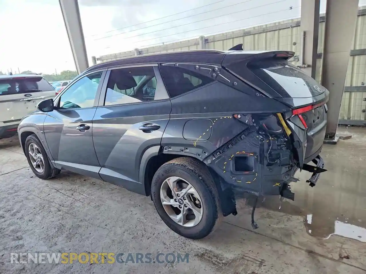 2 Photograph of a damaged car 5NMJB3AE0PH193108 HYUNDAI TUCSON 2023
