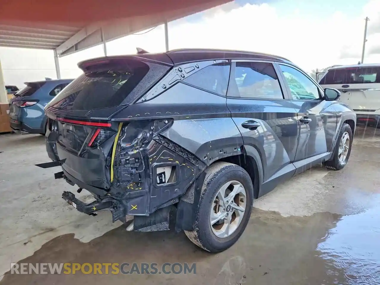 3 Photograph of a damaged car 5NMJB3AE0PH193108 HYUNDAI TUCSON 2023