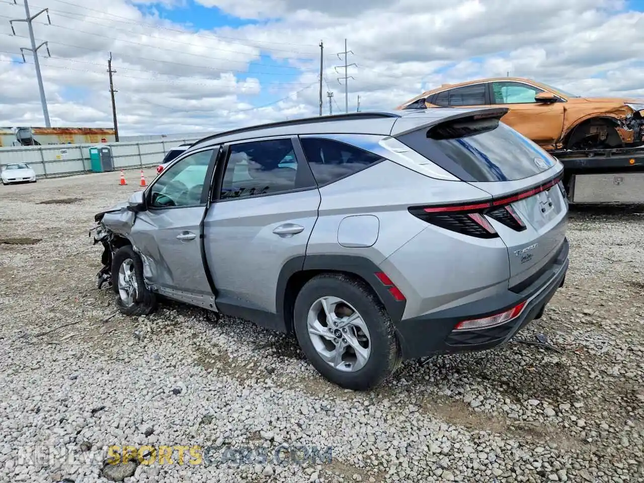 2 Photograph of a damaged car 5NMJB3AE0PH224986 HYUNDAI TUCSON 2023
