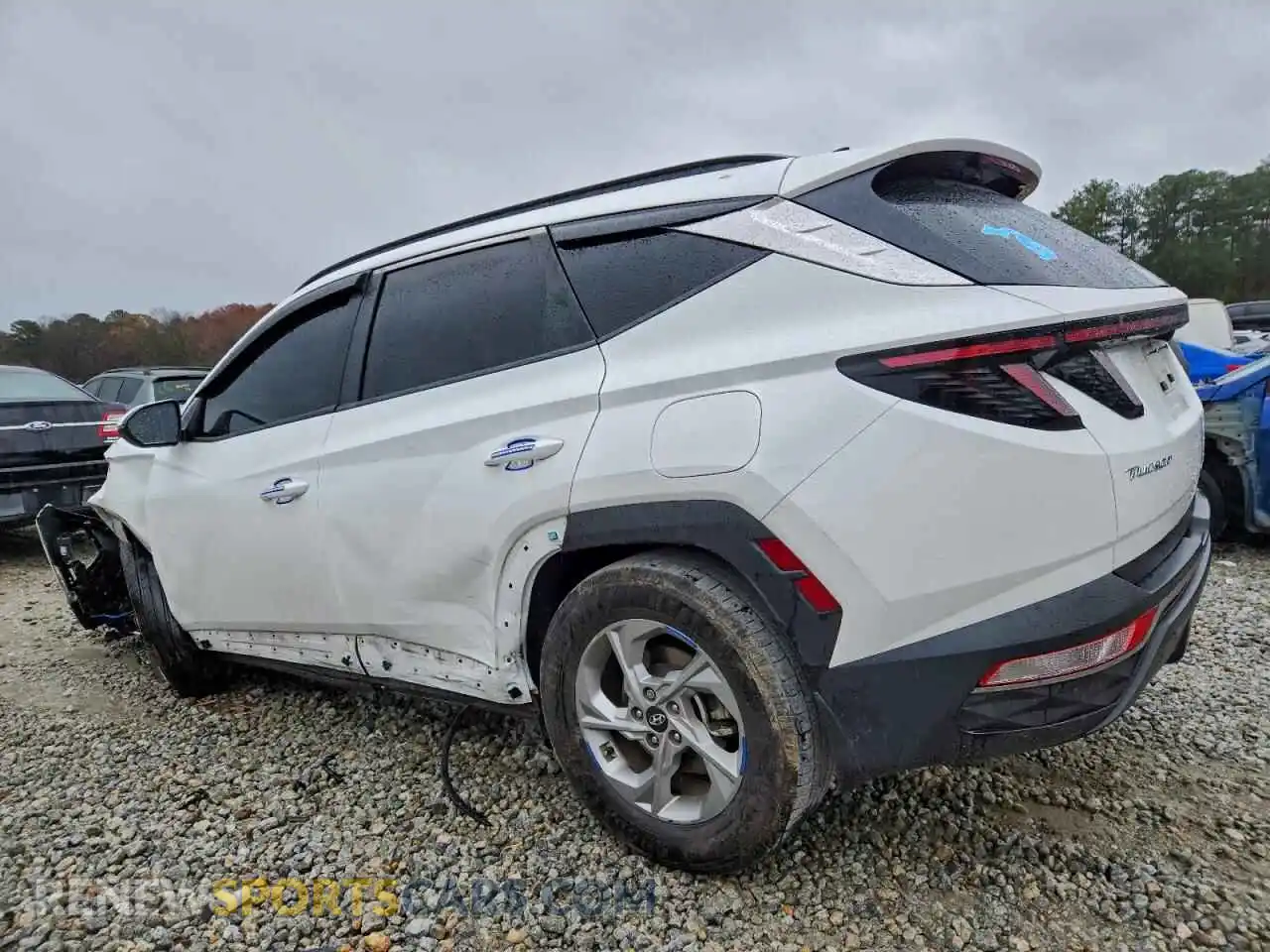 2 Photograph of a damaged car 5NMJB3AE1PH229713 HYUNDAI TUCSON 2023