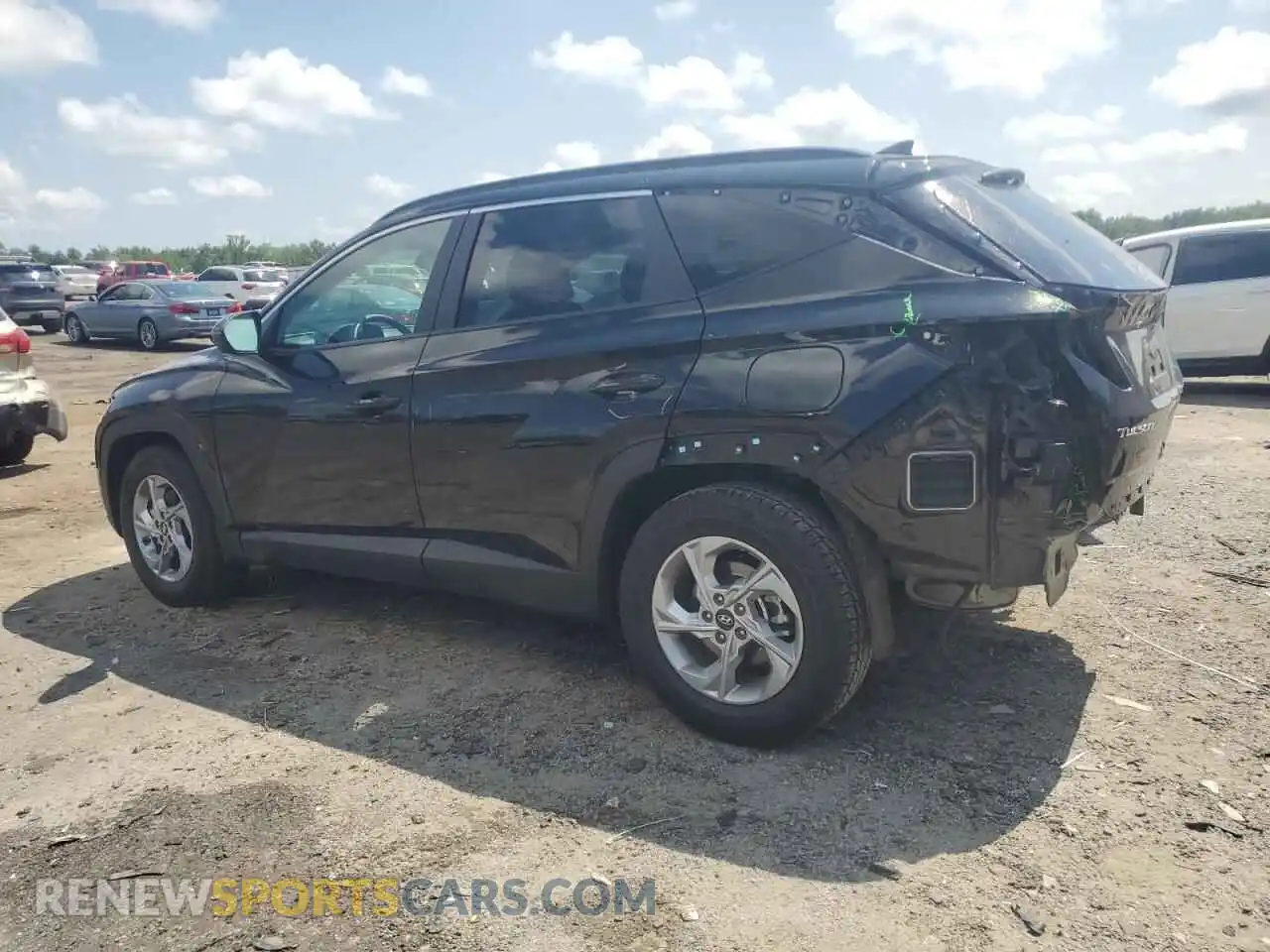 2 Photograph of a damaged car 5NMJB3AE2PH164614 HYUNDAI TUCSON 2023