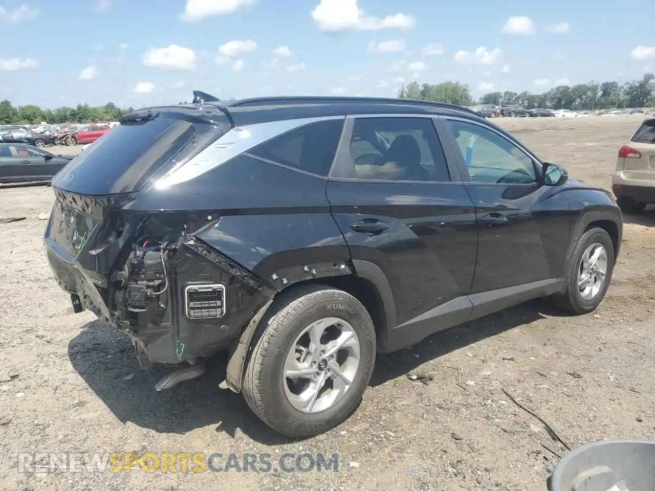 3 Photograph of a damaged car 5NMJB3AE2PH164614 HYUNDAI TUCSON 2023