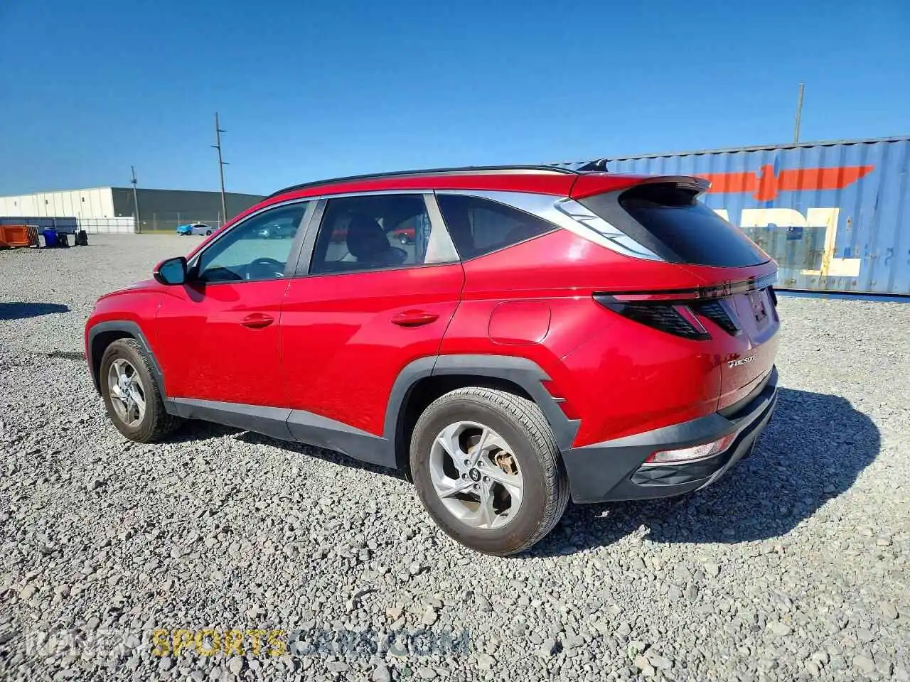 2 Photograph of a damaged car 5NMJB3AE2PH216002 HYUNDAI TUCSON 2023