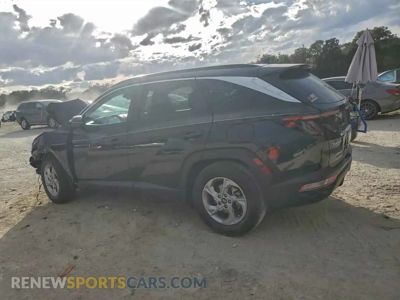2 Photograph of a damaged car 5NMJB3AE3PH187447 HYUNDAI TUCSON 2023