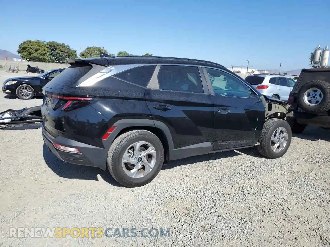 3 Фотография поврежденного автомобиля 5NMJB3AE3PH213867 HYUNDAI TUCSON 2023