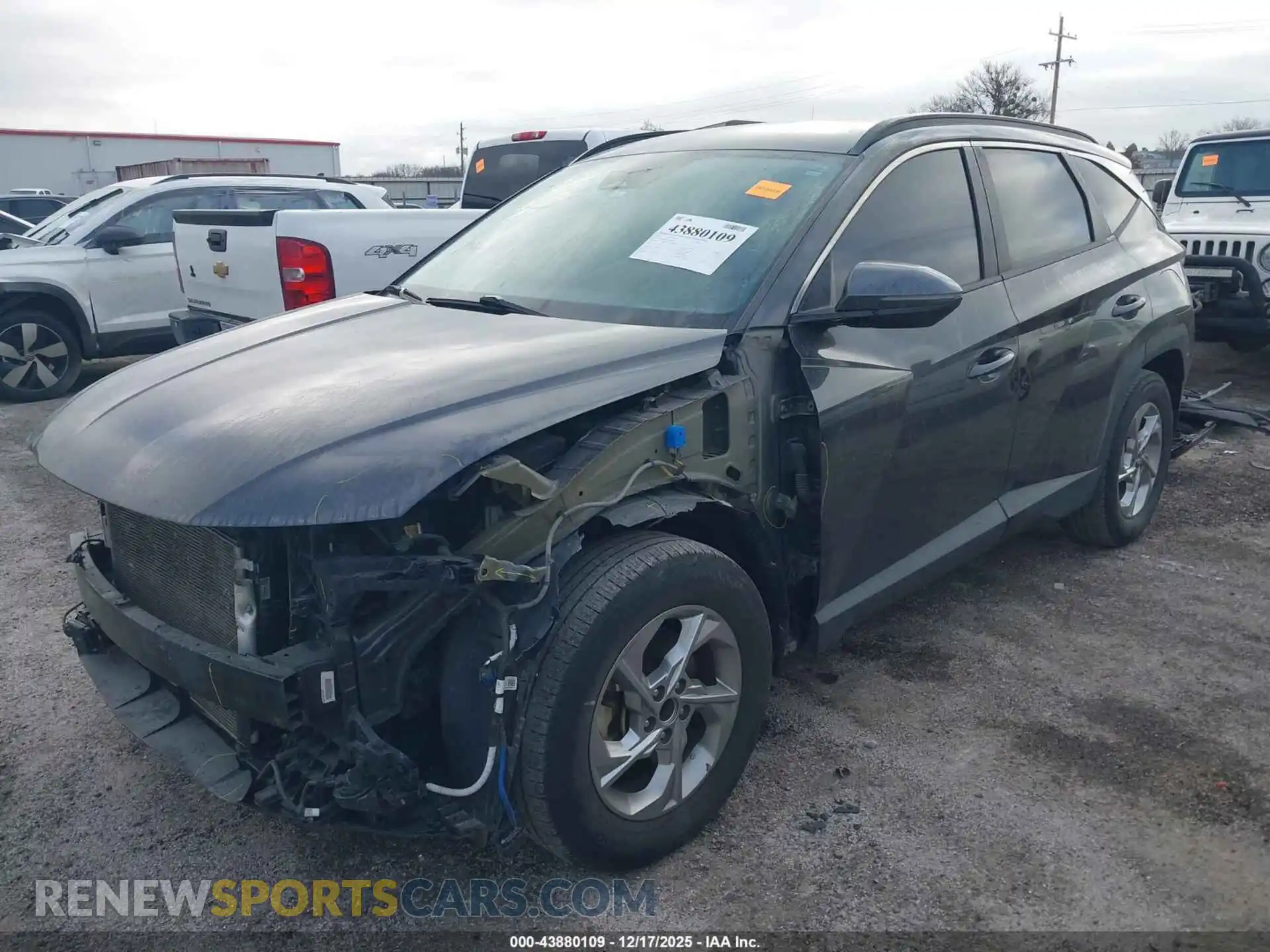 2 Photograph of a damaged car 5NMJB3AE3PH244844 HYUNDAI TUCSON 2023