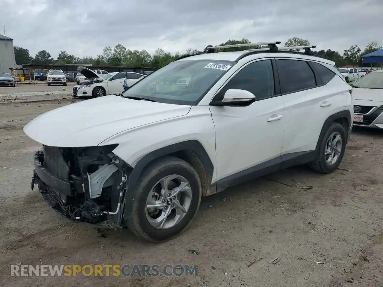 1 Photograph of a damaged car 5NMJB3AE3PH289377 HYUNDAI TUCSON 2023