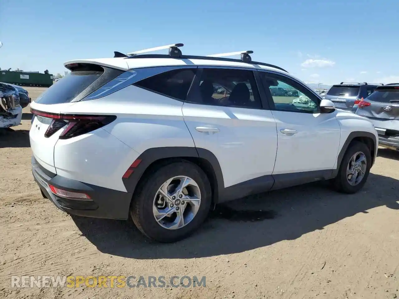 3 Photograph of a damaged car 5NMJB3AE4PH225414 HYUNDAI TUCSON 2023