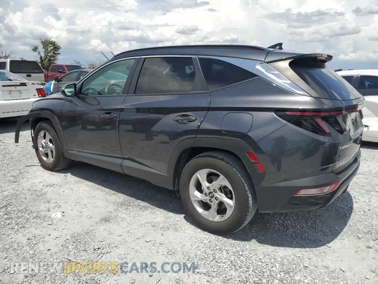 2 Photograph of a damaged car 5NMJB3AE4PH293860 HYUNDAI TUCSON 2023