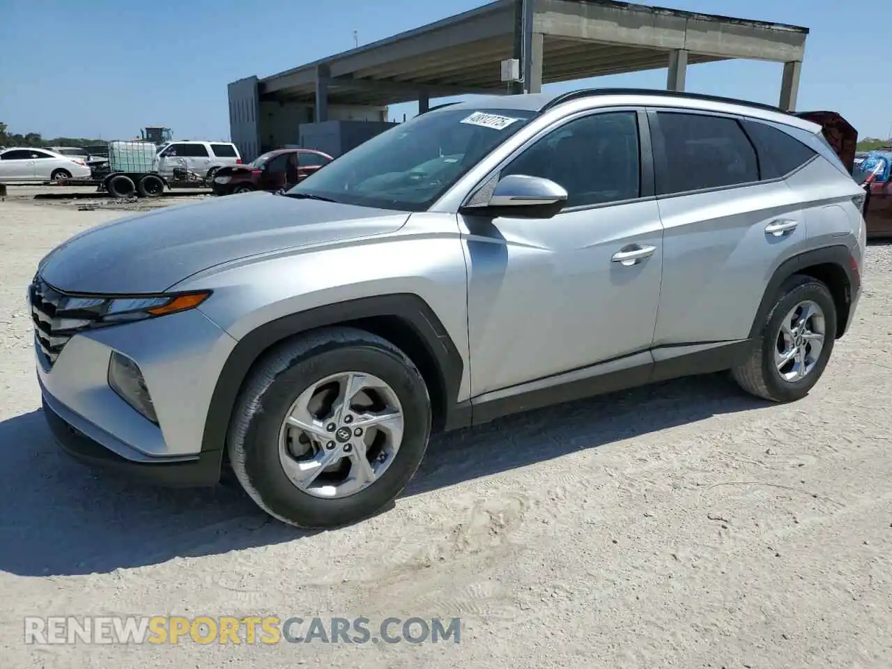 1 Photograph of a damaged car 5NMJB3AE5PH178992 HYUNDAI TUCSON 2023