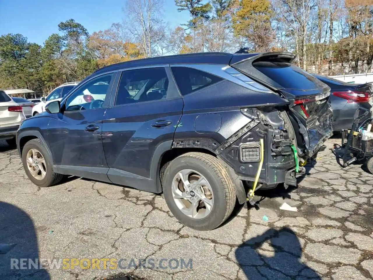 2 Photograph of a damaged car 5NMJB3AE5PH201140 HYUNDAI TUCSON 2023