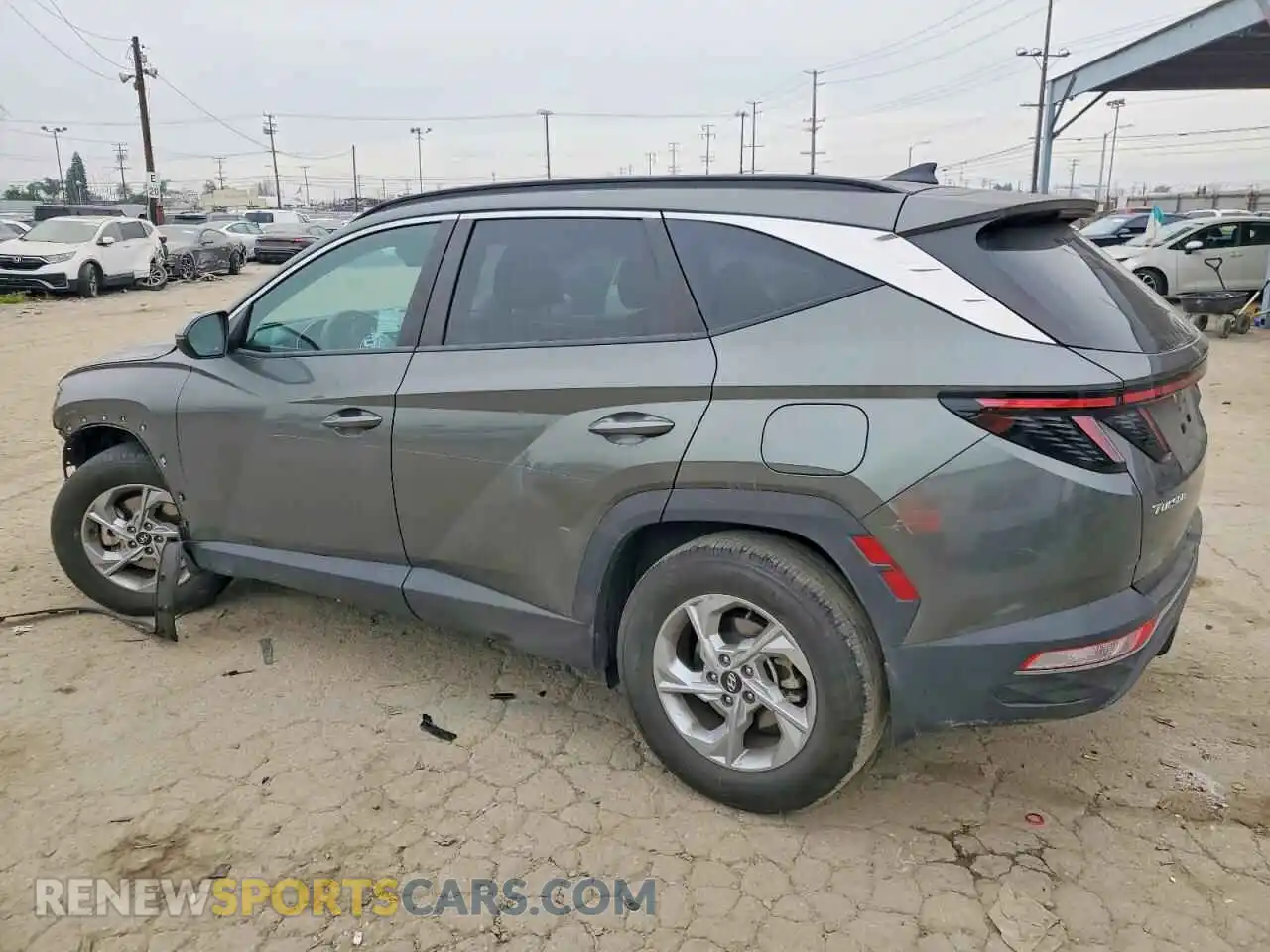 2 Photograph of a damaged car 5NMJB3AE5PH257031 HYUNDAI TUCSON 2023
