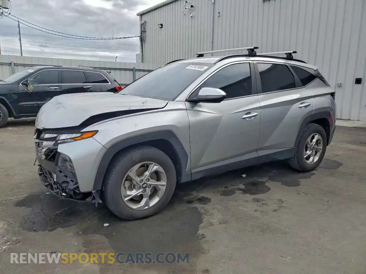 1 Photograph of a damaged car 5NMJB3AE5PH284083 HYUNDAI TUCSON 2023